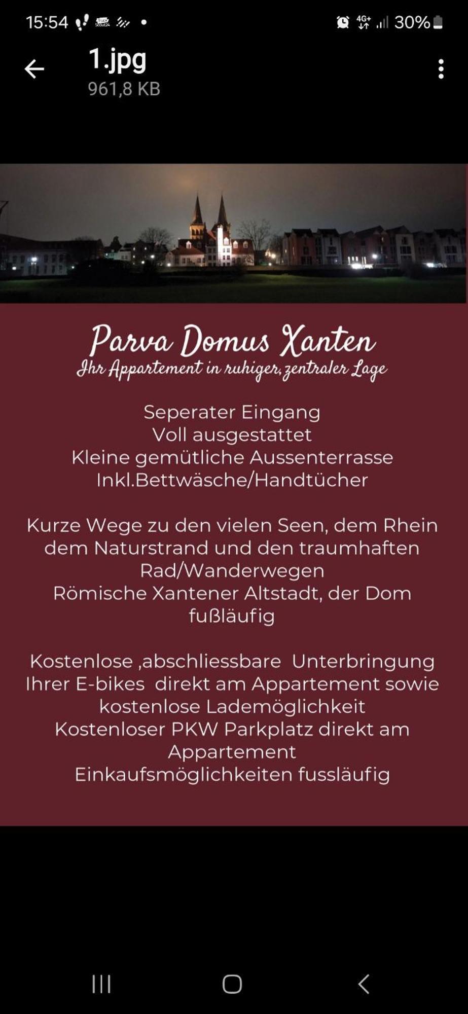 Parva Domus Xanten Exterior foto